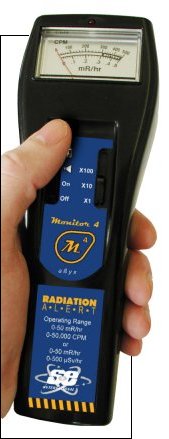 geiger counters, ionizing radiation detectors